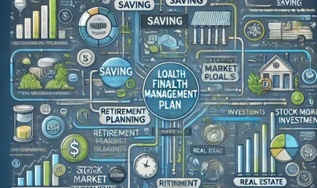 A comprehensive guide on how to create a long-term wealth management plan with strategic financial goals and investment advice.