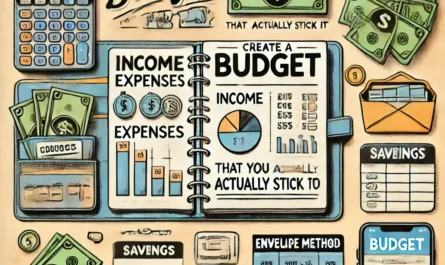 A step-by-step guide on how to create a budget you can actually stick to, featuring practical financial planning and tools.