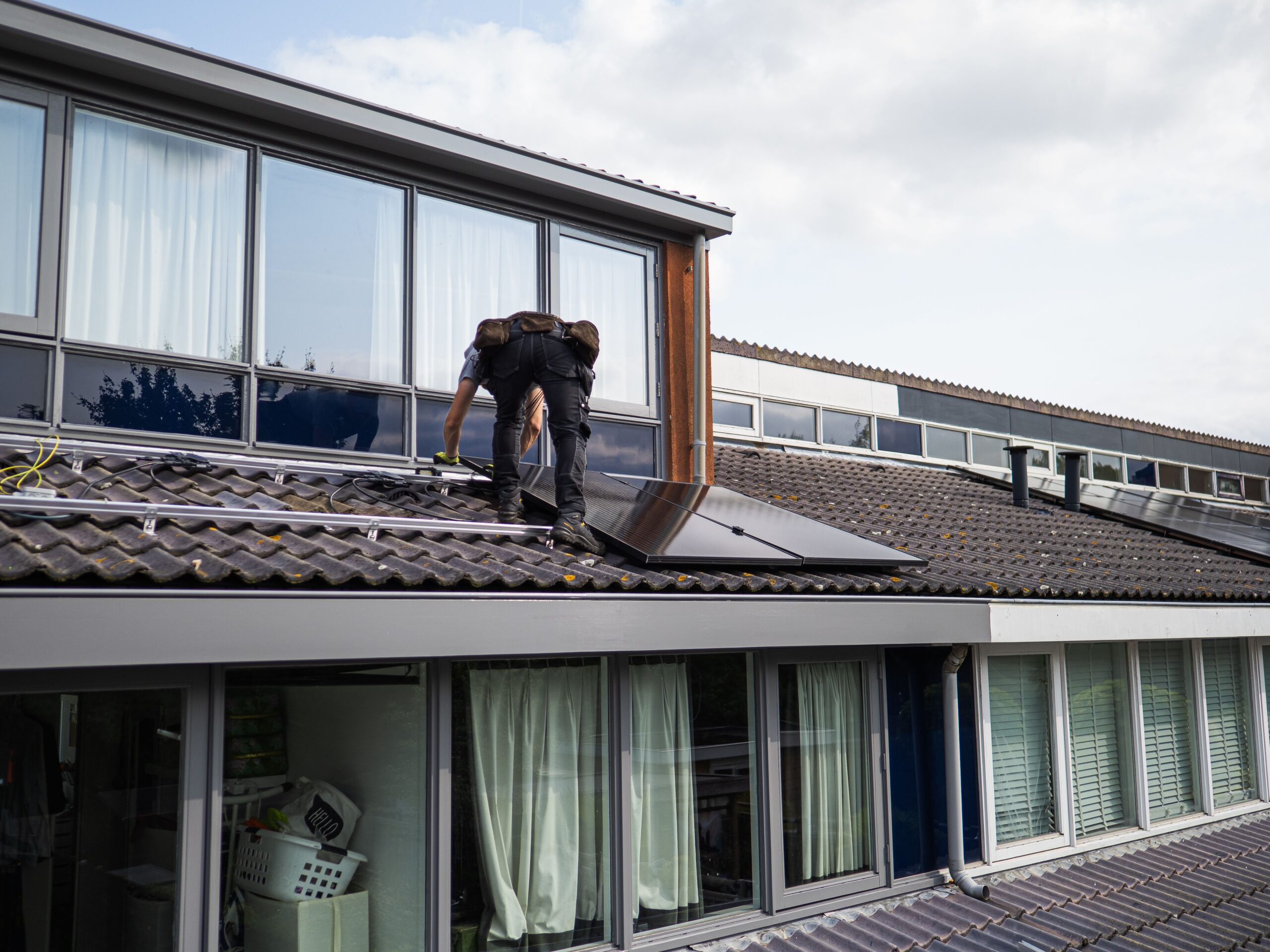 home solar installation
